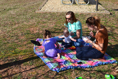Waterproof Picnic Blanket, Extra Large 79 x 79 in