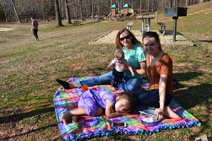 Waterproof Picnic Blanket, Extra Large 79 x 79 in